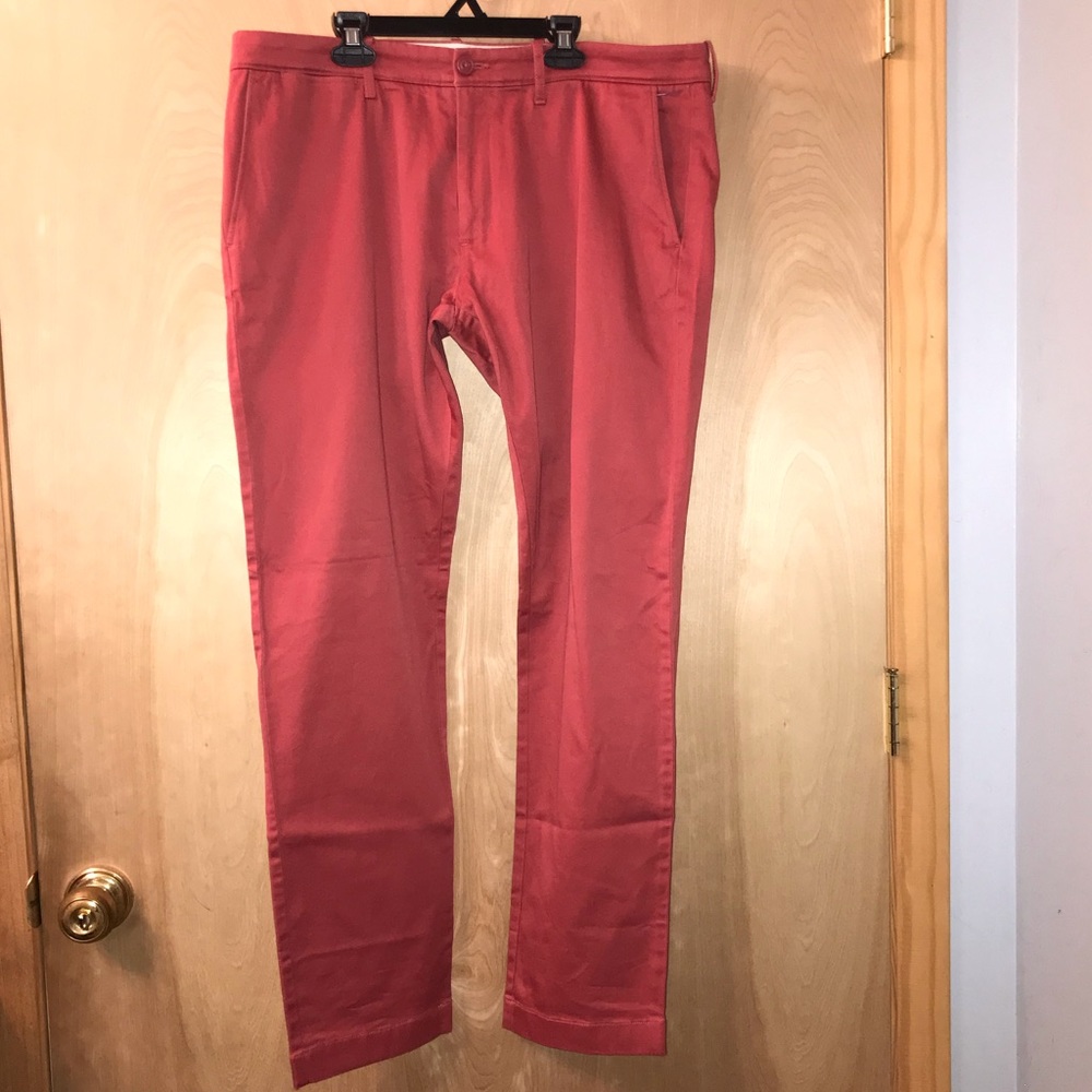 J Crew 36x32 484 Slim Fit Stretch Chino Pants - Picture 2 of 10